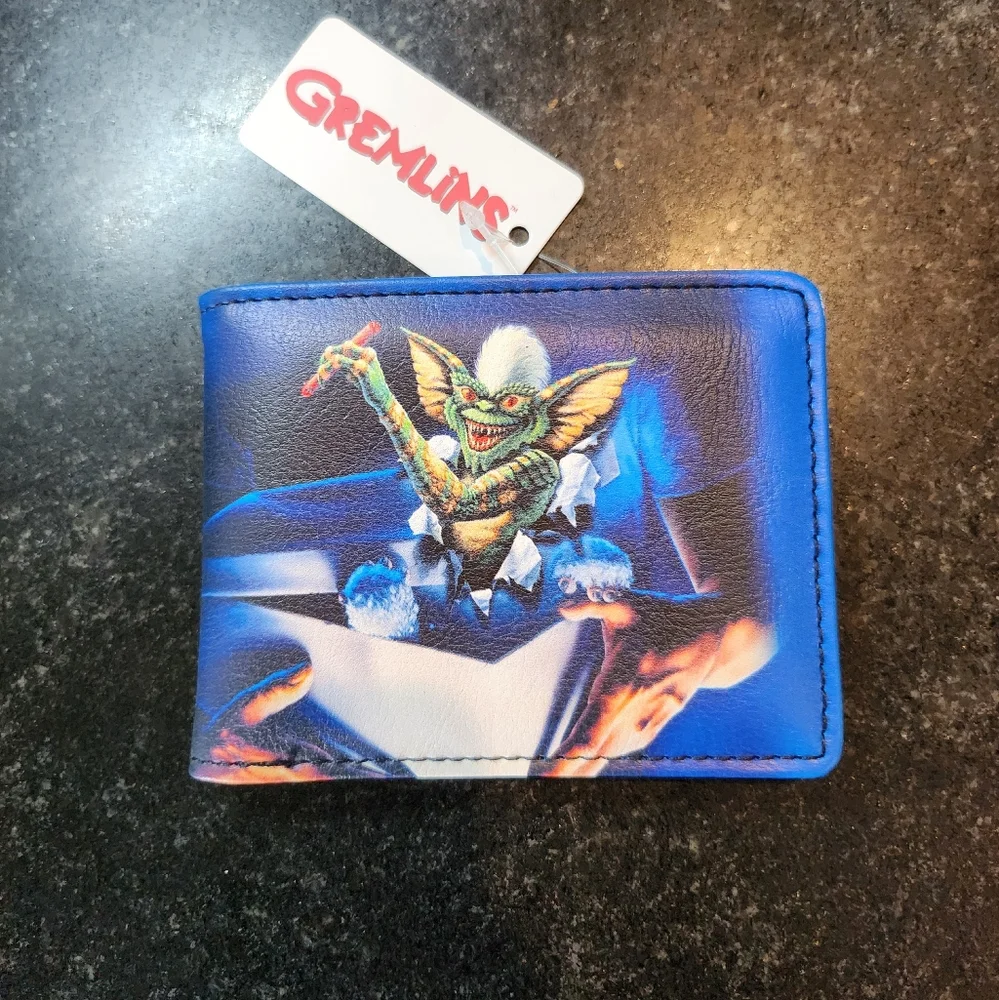 Gremlins Blue Wallet - Picture 1 of 6